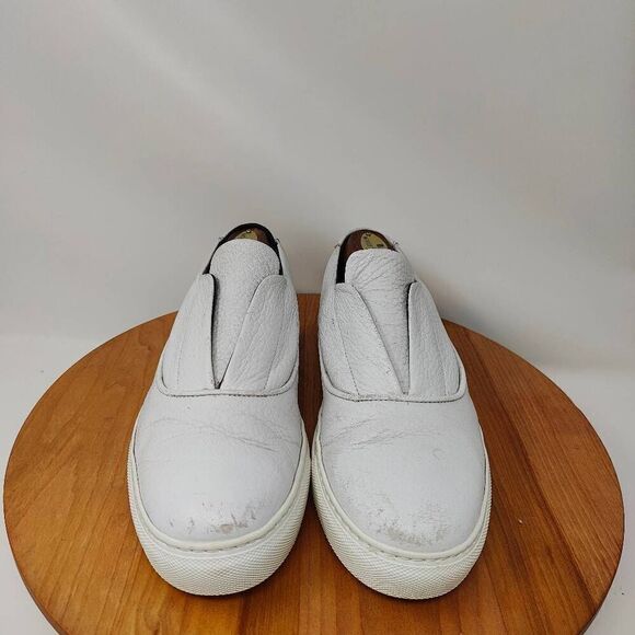 M. Gemi Stile Pull On Sneakers- Mens- Size 40- White- Slip On- Casual Shoes - Picture 2 of 12